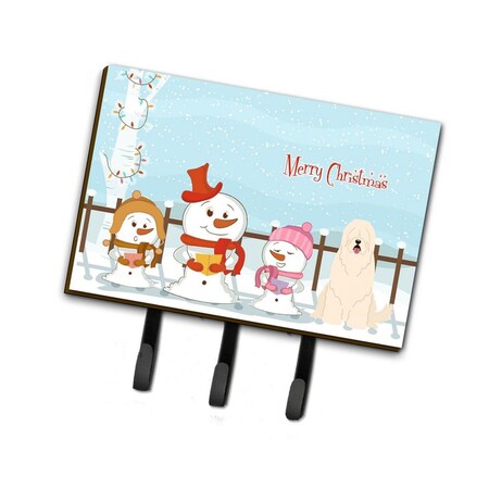 Carolines Treasures Merry Christmas Carolers South Russian Sheepdog Leash or Key Holder BB2355TH68